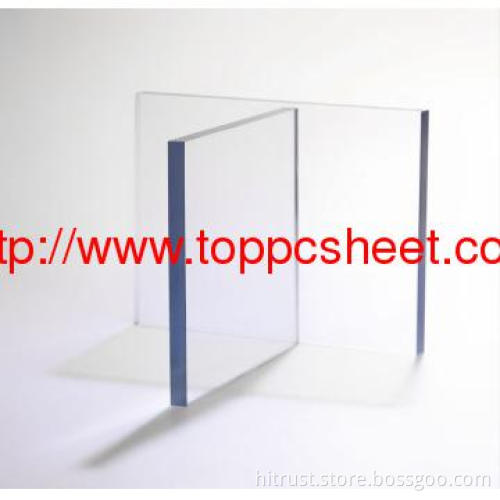 Polycarbonate anti-scratch abrasion-resistant